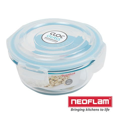 【好物分享】gohappy快樂購韓國Neoflam-玻璃保鮮盒-圓形0.4L效果高雄 遠 百 威 秀