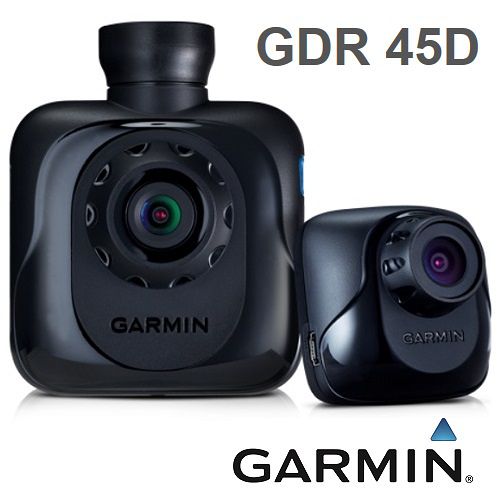 GARMIN行車紀錄器 光圈 GDR45D 雙鏡頭120度廣角行車記錄器