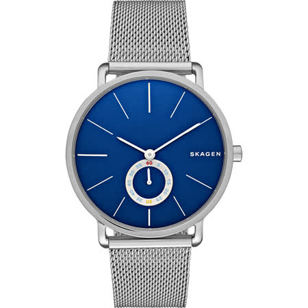 【好物推薦】gohappy線上購物SKAGEN Hagen 小秒針腕錶-藍x銀/40mm SKW6230效果遠 百 高雄