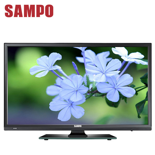 SAMPO聲寶24吋Full HD LED超薄液晶顯示器+視訊盒(EM-24CK20D)送Kamill卡蜜兒德國洋甘菊護手霜(3ml*6／盒)