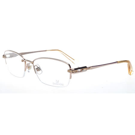 【網購】gohappySWAROVSKI-時尚光學眼鏡(金色)SW5001評價統一 百貨