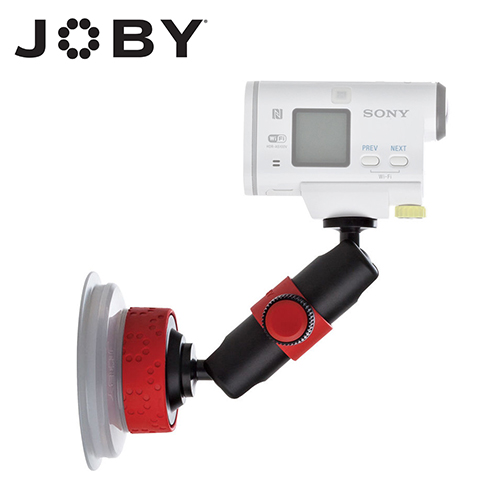 JOBY Suctio行車紀錄器錄影時間n Cup & Locking Arm 強力吸盤攝影鎖臂 SC101