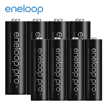 Panasonic國際牌 eneloop 高容量充電電池 - 3號4入+4號4入