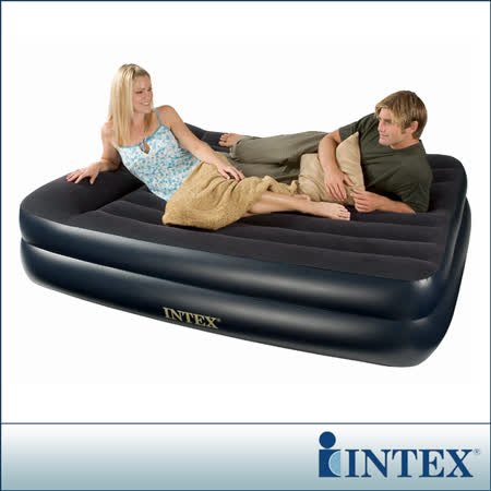 【真心勸敗】gohappy快樂購【INTEX】舒適雙層-雙人加大充氣床-寬152cm評價好嗎遠 百 寶 慶