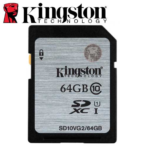 Kingston 金士頓 64GB 45MB／s SD SDXC UHS-I C10 記憶卡