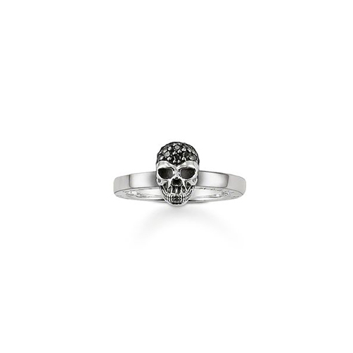 Thomas Sabo Rebel at Heart 變節骷髏鋯石戒指-17mm TR1877-051-11-52 Thomas Sabo Rebel at Heart 變節骷髏鋯石戒指-17mm TR1877-051-11-52