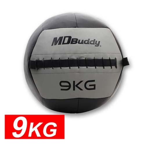 MDBuddy 皮革重力球 9KG-藥球 健身球 韻律台北 崇光 百貨 訓練 隨機 F