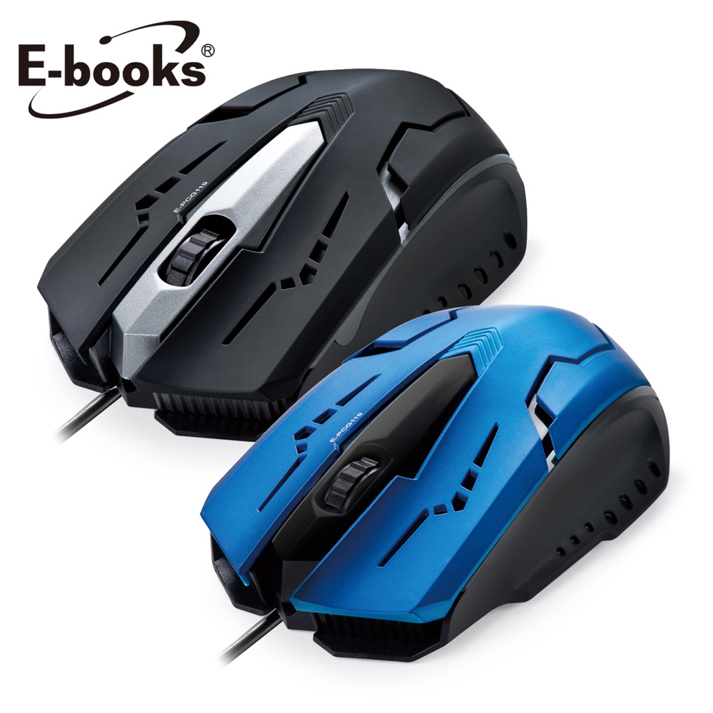 《二入組》E-books M21 電競1600CPI光學滑鼠 《二入組》E-books M21 電競1600CPI光學滑鼠