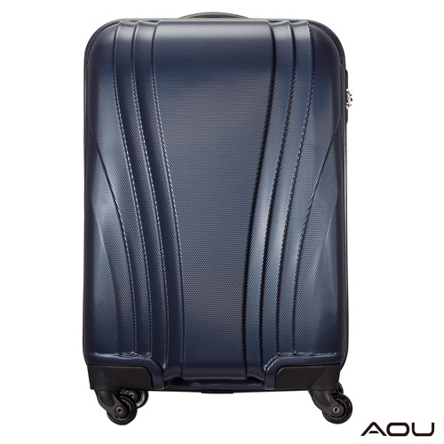 AOU微笑旅行 尊龍傳說20吋超大容量防刮超輕量可登機行李箱 (深藍愛 買 職 缺) 90-015C
