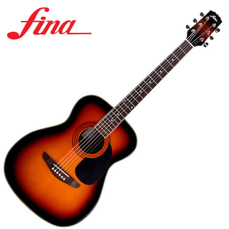 【好物推薦】gohappy 購物網【FINA】FAW-704S漸層色木吉他!!限量單板款~推薦愛 買 大 創