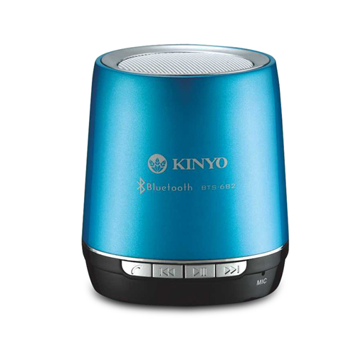 【KINYO】藍色音潮-藍牙讀卡隨身音箱/喇叭 【KINYO】藍色音潮-藍牙讀卡隨身音箱/喇叭