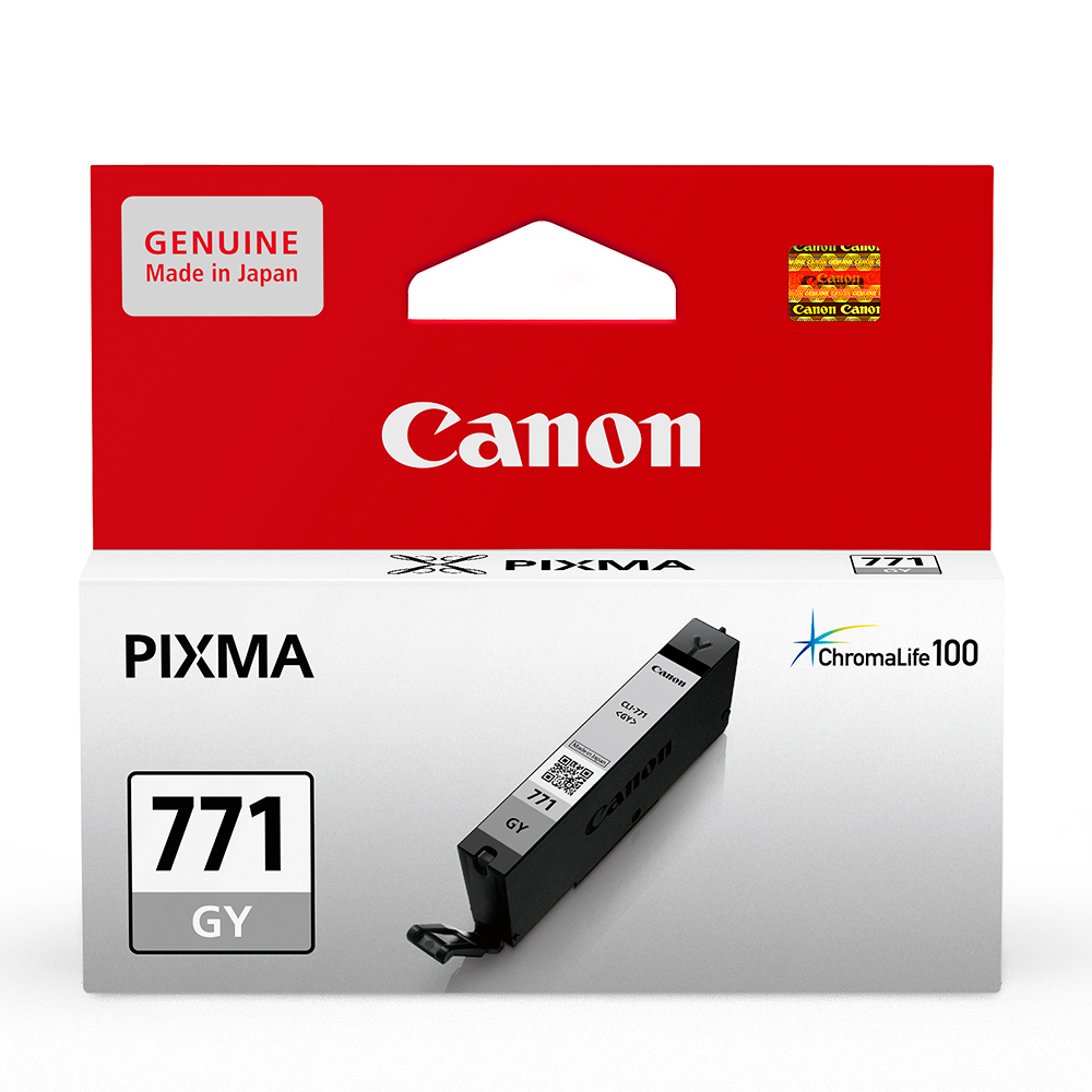 CANON CLI-771GY 原廠灰色墨水匣 CANON CLI-771GY 原廠灰色墨水匣