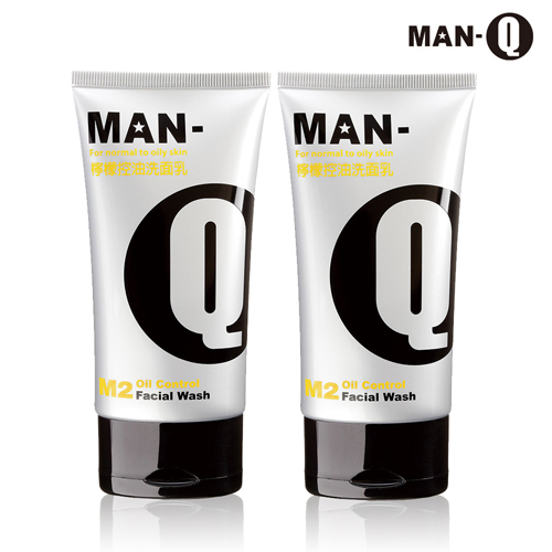 【MAN-Q】M2檸檬控油洗面乳100ml-2入 【MAN-Q】M2檸檬控油洗面乳100ml-2入