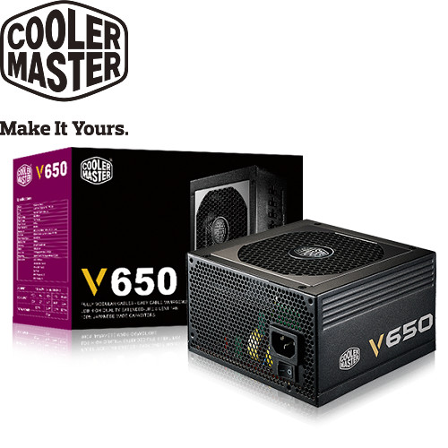 Cooler Master V650 650W 金牌全模組電源供應器