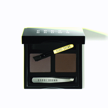 【私心大推】gohappy快樂購BOBBI BROWN 芭比波朗 立體有型塑眉盤-深色 (SADDLE & MAHOGANY)開箱台中 遠 百 電話