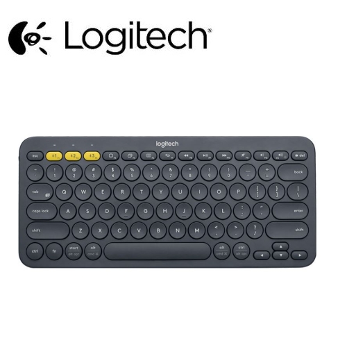 Logitech 羅技 K380跨平台藍牙鍵盤(灰黑)