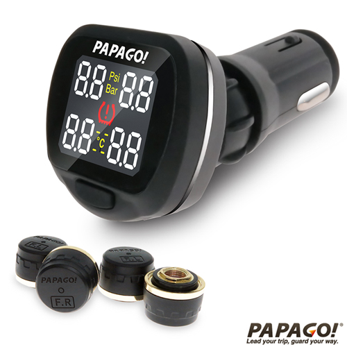PAPAGO TireSafe S20E獨立型胎外式胎壓偵測器(兩年保行車紀錄器使用說明書固)