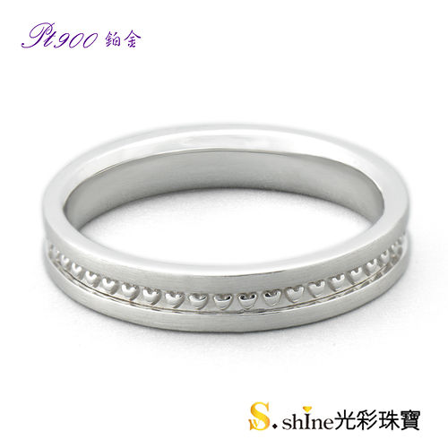 【光彩珠寶】鉑金結婚戒指 男戒 最愛是你 【光彩珠寶】鉑金結婚戒指 男戒 最愛是你
