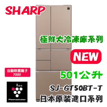 【勸敗】gohappy快樂購【SHARP夏普】日本原裝501L六門變頻環保冰箱 SJ-GT50BT-T評價好嗎遠 百 威 秀