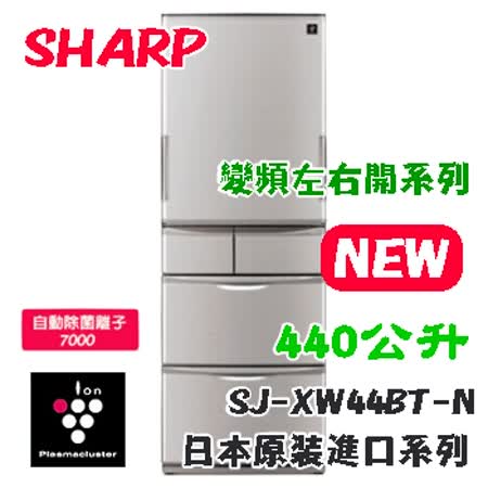 【網購】gohappy快樂購【SHARP夏普】日本原裝440L六門變頻環保冰箱 SJ-XW44BT-N效果好嗎新光 三越 a11