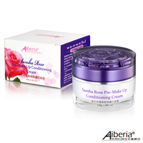 Aiberia艾珮蒂亞 森巴玫瑰妝前修護打底霜30ml Aiberia艾珮蒂亞 森巴玫瑰妝前修護打底霜30ml