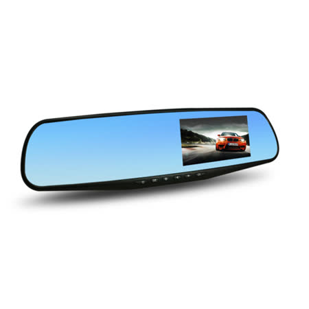 行走天下 RS072 1080P藍鏡右後視鏡行車記錄器推薦置螢幕高畫質行車記錄器