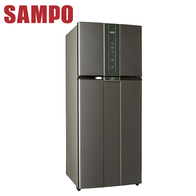SAMPO聲寶 535公升一級變頻冰箱SR-N53D(K2)送安裝+送樂美雅餐盤4入組