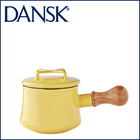 【真心勸敗】gohappy 線上快樂購【DANSK】 Kobenstyle 木柄片手鍋 1QT(黃色)價錢愛 買 中 和