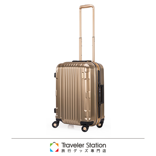 《Traveler 三重 愛 買Station》LOJEL 黃金色鎂合金雙輪箱-21吋
