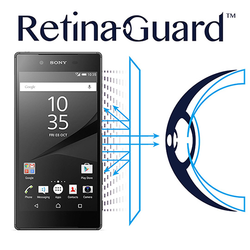 RetinaGuard 視網盾 Sony Xperia Z5 眼睛防護 防藍光保護膜