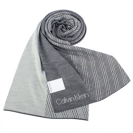 【勸敗】gohappy線上購物Calvin Klein CK  雙色斜紋編織圍巾-淺灰色效果如何高雄 sogo 地址