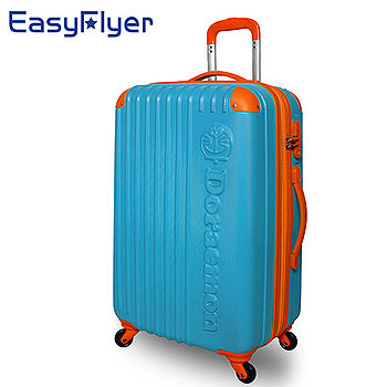 EasyFlyer 易飛翔-20台北 愛 買吋哆啦A夢撞色系列加大行李箱-土耳其藍