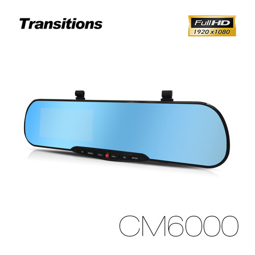 全視線 trywin 行車紀錄器CM6000 1080P 超長待機十天停車監控 後視鏡行車記錄器(送16G TF卡)