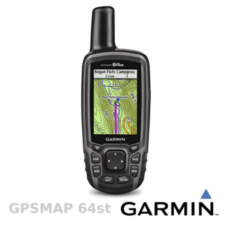 【GARMIN】GPSMAP 64st 全能進階雙星定位導航儀/防水抗愛 買 打工震.衛星導航_ 010-01199-25