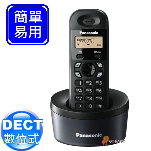 Panasonic DECT數位式無線電話 KX-TG1311 (經典黑) Panasonic DECT數位式無線電話 KX-TG1311 (經典黑)