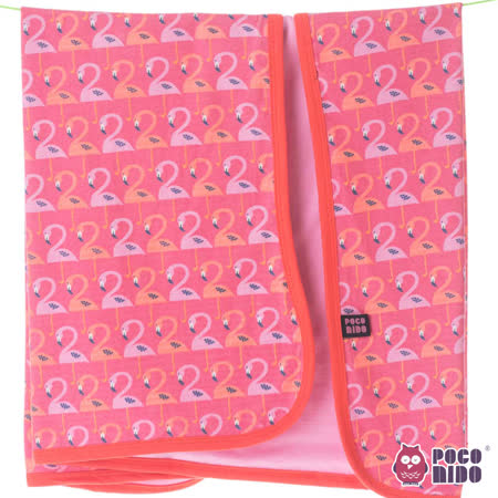 【好物推薦】gohappy英國 POCONIDO 精梳棉柔軟嬰兒毯 (粉紅火鶴)評價如何台北 阪急