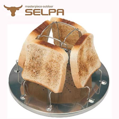 【韓國SELPA】不鏽鋼烤寶 慶 遠東 週年 慶吐司架/麵包架