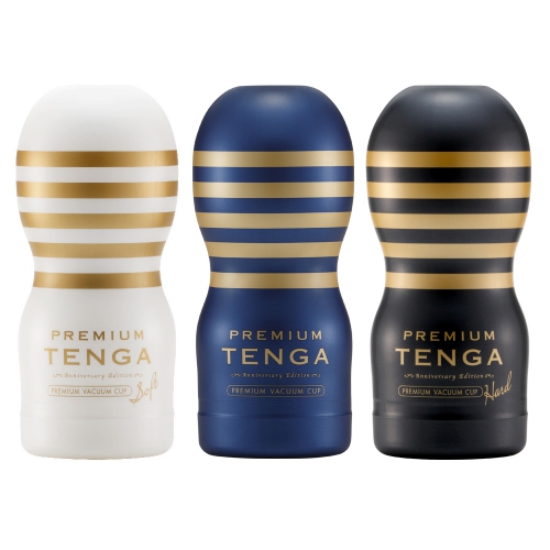 日本TENGA Premium 10周年限量杯 精裝禮盒版 (3入組) 日本TENGA Premium 10周年限量杯 精裝禮盒版 (3入組)