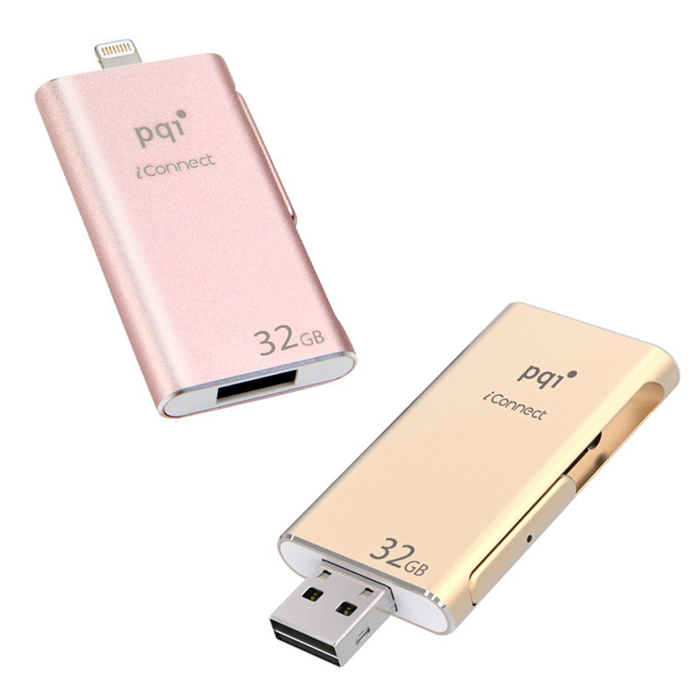 【PQI】 iConnect iOS專用USB3.0極速多媒體行動碟 32GB