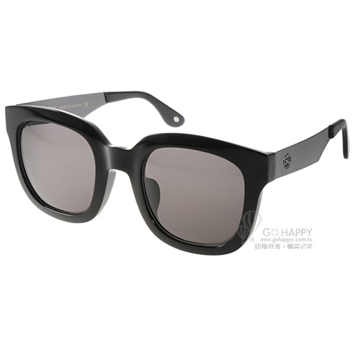 Go-Getter太陽眼鏡 時尚方框款(黑-銀) #GS4010 C07