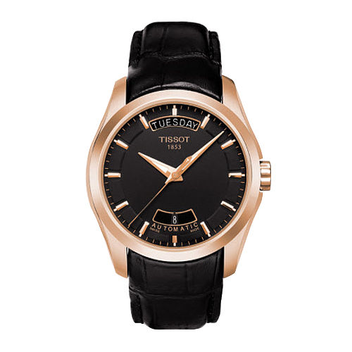 TISSOT Couturier 建系列大三械腕(黑/39mm) T0354073605100 TISSOT Couturier 建系列大三械腕(黑/39mm) T0354073605100