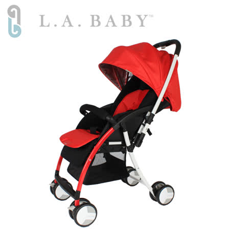 【私心大推】gohappy快樂購物網【美國 L.A. Baby】超輕量雙向全罩嬰幼兒手推車 Travelight Baby Stroller  (紅色)哪裡買內 湖 愛 買 餐廳