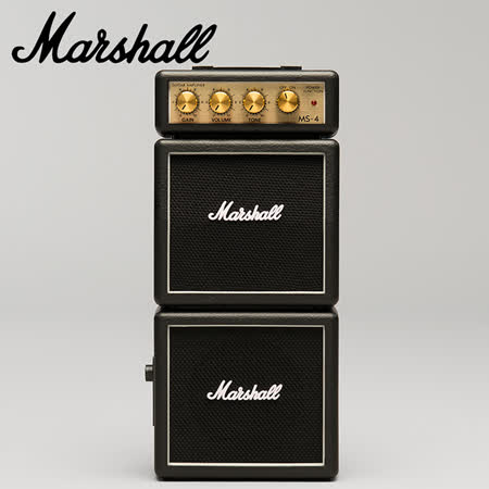 【勸敗】gohappy快樂購★集樂城樂器★Marshall MS-4 攜帶型雙層小音箱~限量價錢高雄 太平洋