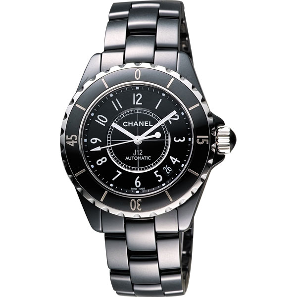 CHANEL 香奈兒 J12 經典陶瓷機械錶-黑/38mm H0685 CHANEL 香奈兒 J12 經典陶瓷機械錶-黑/38mm H0685