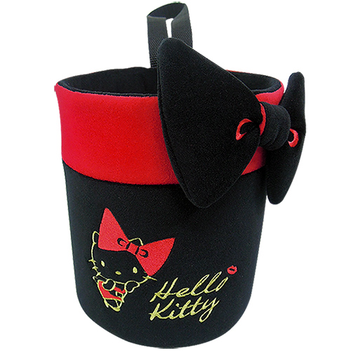 【享夢城堡】HELLO KITTY 紅唇系列-萬物置物桶