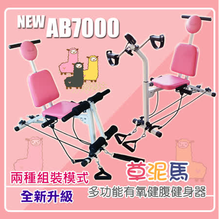 Per網 路 買 相機formance 台灣精品 NEW AB7000 草泥馬多功能有氧健腹健身器