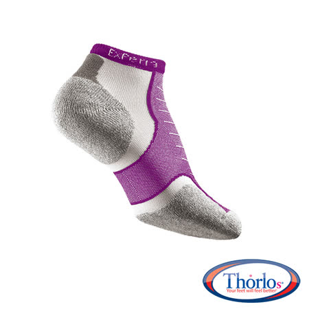 【真心勸敗】gohappy線上購物Thorlos EXPERIA雪豹系列-超短筒運動襪 紫價錢高雄 太平洋 sogo