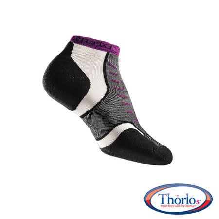 Thorlos EXPERIA雪豹噴大 遠 百 桃園 店射機系列-超短筒運動襪 噴射紫
