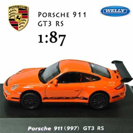 【好物推薦】gohappy 購物網【Welly】Porsche 911 GT3 RS 1:87模型車 保時捷911效果如何雙 和 太平洋 sogo
