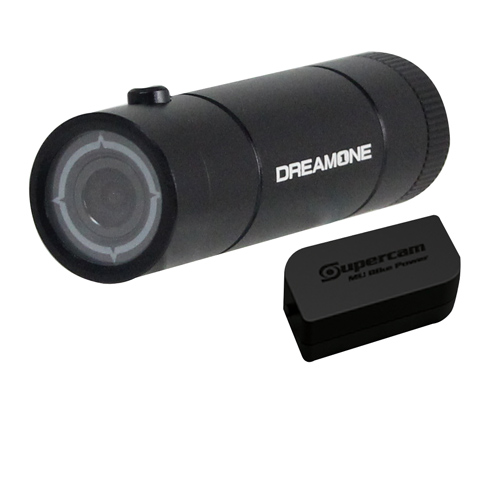 獵豹A1攝影機+機車電行車記錄器 英文源線 1080P 防水6G玻璃 (單鏡頭版)